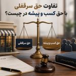 تفاوت حق سرقفلی با حق کسب و پیشه در چیست؟